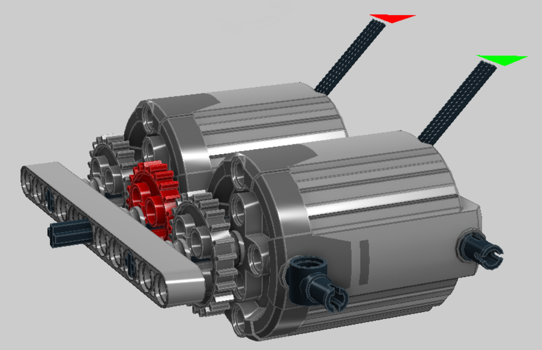 10.8W dual electric motors